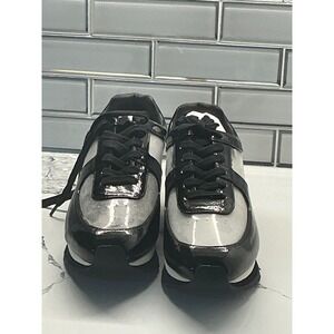 Jessica Rich Transparent Sneaker Black Womens Size 8‎ Platform Shoes